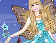 play Barbie Night Fairy Dress Up