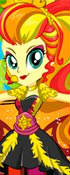 play Sunset Shimmer Rainbooms Style