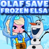 play Olaf Save Frozen Elsa