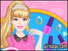 play Barbie Prom Nails Designer