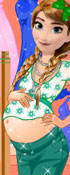 play Frozen Anna Pregnant Shopping