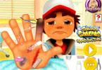 play Subway Surfer Hand Doctor