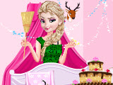 play Princess Elsa Birthday Cleaning