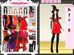 play Halloween Princess Dress Up