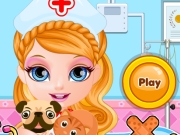 play Baby Barbie Pet Hospital