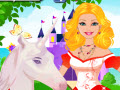 play Barbie Unicorn Caring