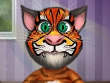 play Talking Tom Face Tattoo