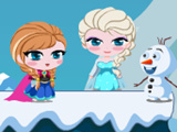 play Anna Olaf Save Frozen Elsa