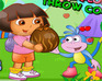 play Dora Explorer Throw Coconut