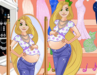 Rapunzel Pregnant Shopping