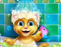 play Baby Ginger Bath