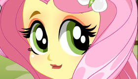 play Dress Up Equestria Girl Fluttershy