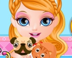 play Baby Barbie Pet Doctor