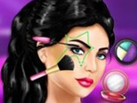 play Haifa Wehbe Makeup Kissing