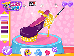 play Cinderella Shoes Designer