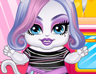 play Monster High Werecat Babies