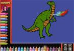 play Coloring Book Dinosaur