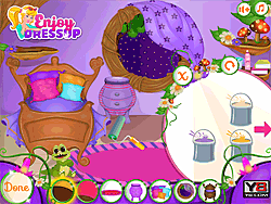 play Tinkerbell House Makeover