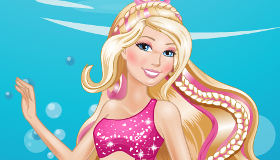 play Barbie Mermaid Game Online