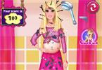 play Messy Pregnant Barbie