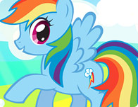 play Rainbow Dash Super Style