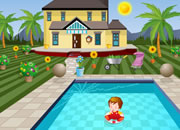 play Swimming Pool House Escape2