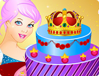play Princess Crown Cake Decor