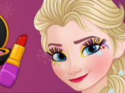 play Now And Then Elsa Makeup Kissing