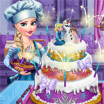 play Elsas Wedding Cake