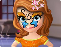 play Sofia The First Face Tattoo