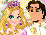 play Rapunzel Wedding Dress