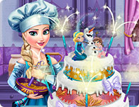 play Elsa'S Wedding Cake