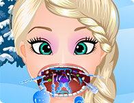 play Frozen Elsa Throat Care