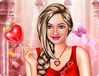 play Valentine Girl Makeover