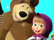 play Masha And Bear Room Decoration