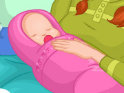 play Annas Valentine Baby Kissing