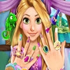 Disney Princess Rapunzel Manicure