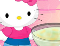 play Hello Kitty Leek And Potato Soup