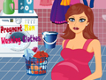 play Pregnant Mom Washing Clothes