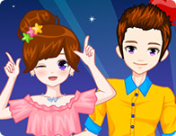 play Valentine Cuties Dress Up