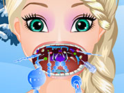 play Frozen Elsa Throat Care