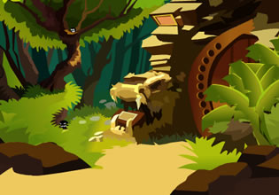 Gamesnovel Forest Treasure Cave Escape