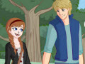 play Frozen Valentine Dressup Match