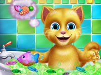 play Baby Ginger Bath