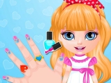 play Baby Barbie Diy Ombre Nails