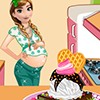 Play Pregnant Anna Ice Cream