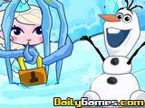 play Olaf Save Frozen Elsa