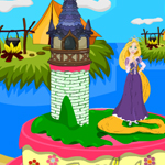 play Princess Rapunzel Cake
