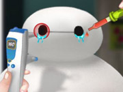 play Baymax Eye Care Kissing