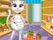 play Pregnant Angela Shopping